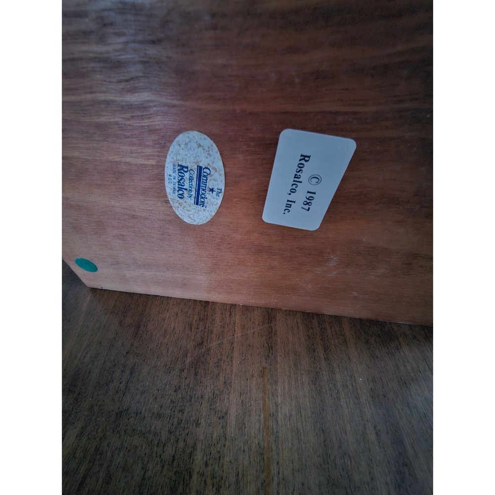 The Commodore Vintage Wooden Jewelry Box - Picture 5 of 6